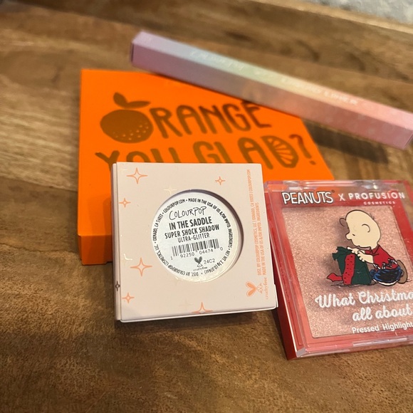 Colourpop Orange You Glad Palette, The Hills Liquid Liner, Super Shock Shadow - Picture 3 of 11